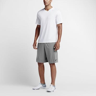 Nike Mens 10" Fly 2.0 Shorts - Dark Heather Grey - main image