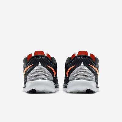 Nike Mens Free 5.0+ Running Shoes - Black/Bright Crimson - Tennisnuts.com