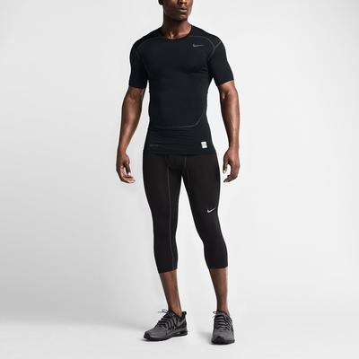 Nike Pro 2.0 Combat Core Short Sleeve Shirt - Black/Cool Grey - main image