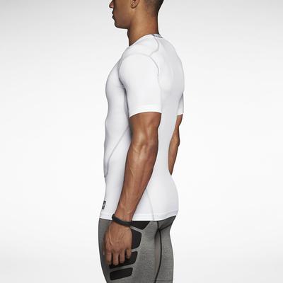 Nike Pro 2.0 Combat Core Short Sleeve Shirt - White/Cool Grey - main image