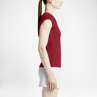 Nike Womens Pure Capsleeve Top - University Red - main image