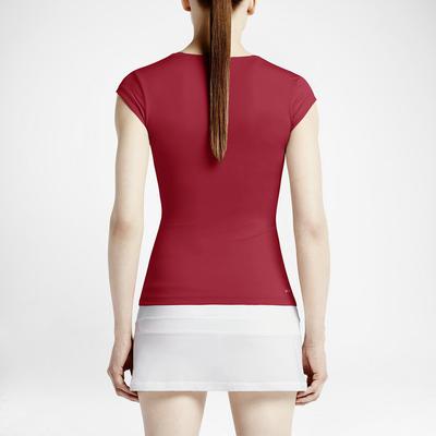 Nike Womens Pure Capsleeve Top - University Red - main image