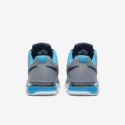 Nike Mens Zoom Vapor 9.5 Tour Clay Court Tennis Shoes - Grey/Blue - main image