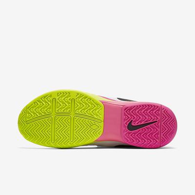Nike Womens Zoom Vapor 9.5 Tennis Shoes - White/Volt/Pink - main image