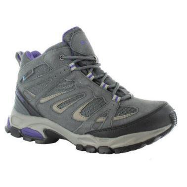 Hi-Tec Womens Fusion Sport Mid Waterproof Walking Boots - Grey - main image