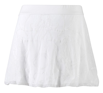 Adidas Womens adiZero Feather Skort - White/Turbo-Pink - main image