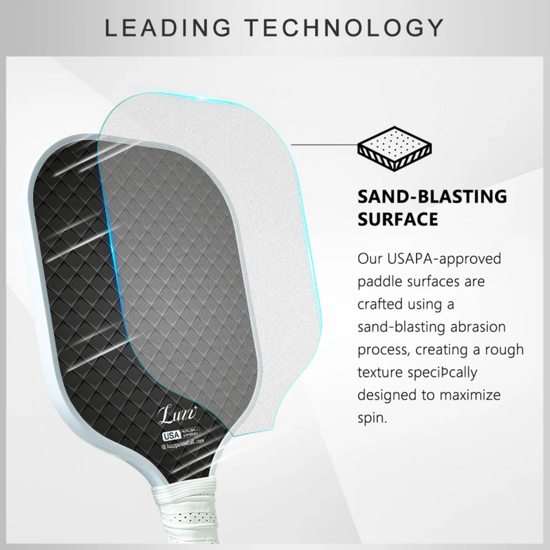 Luzz Infinity Dark Pickleball Paddle - main image