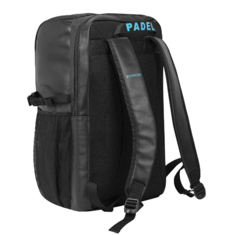 Pallap Travel Technical Backpack - Black/Cyan Blue - main image