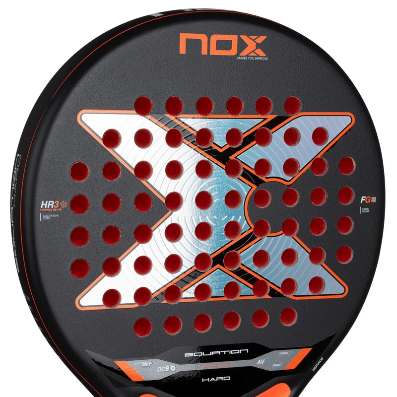NOX Pala Equation Hard Advanced Padel Racket - main image