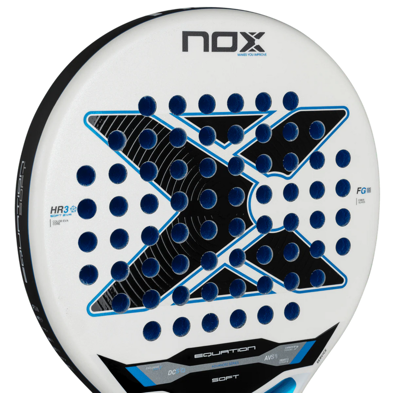 NOX Pala Equation Soft Advanced Padel Racket - main image