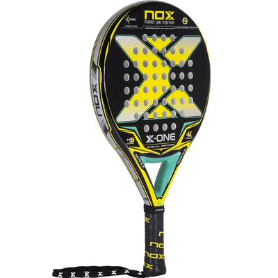 NOX X-One Padel Racket (2023) - Yellow/Green - main image