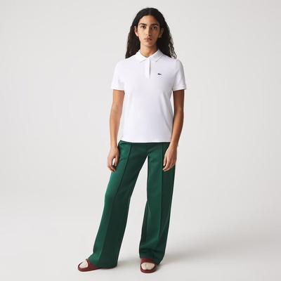Lacoste Womens Soft Cotton Polo  - White - main image