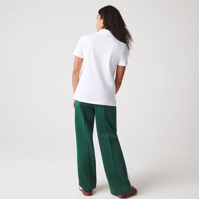 Lacoste Womens Soft Cotton Polo  - White - main image