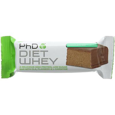 PhD Diet Whey Bar (50g) - Chocolate Mint - main image