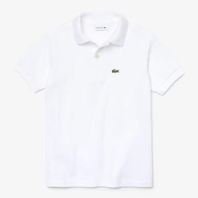 Lacoste Boys Petit Piqué Tennis Polo - White - main image
