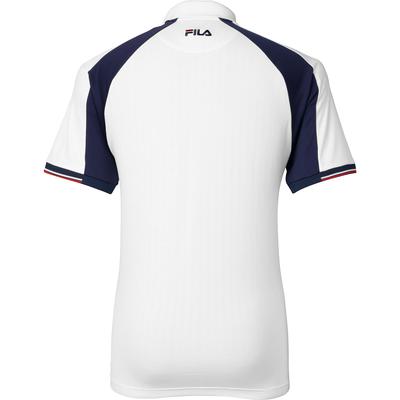 Fila Mens Heritage Polo - White/Navy - main image