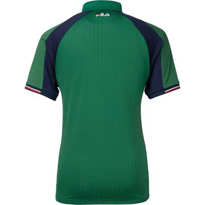 Fila Mens Heritage Polo - Green/Navy - main image
