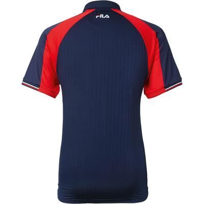 Fila Mens Heritage Polo - Navy/Red - main image