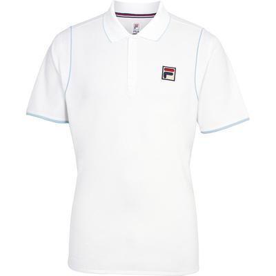 Fila Mens Heritage Solid Polo - White - main image