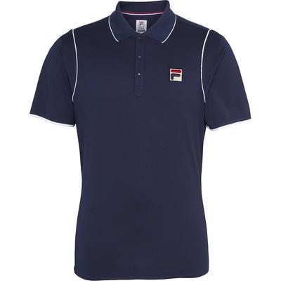 Fila Mens Heritage Solid Polo - Navy Blue - main image