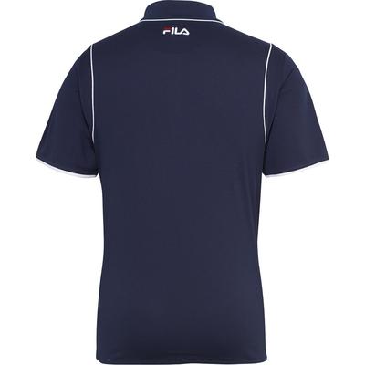 Fila Mens Heritage Solid Polo - Navy Blue - main image