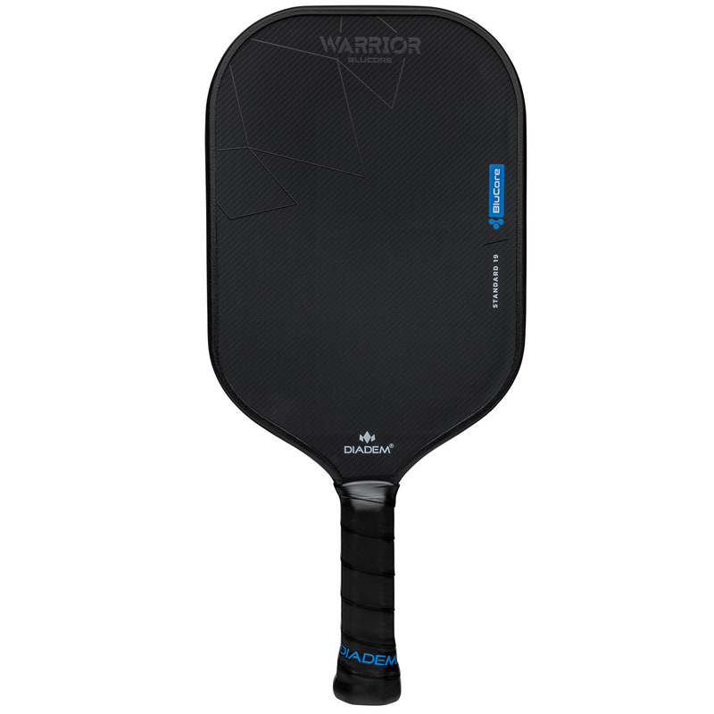 Diadem Warrior BluCore V3 Standard Shape 2025 Pickleball Paddle - Black - main image