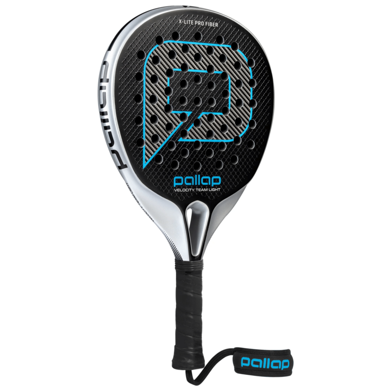 Pallap Velocity Team Light Padel Racket - Silver/Blue - main image