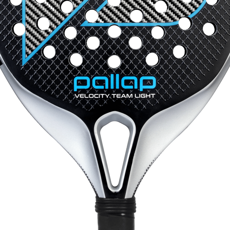 Pallap Velocity Team Light Padel Racket - Silver/Blue - main image