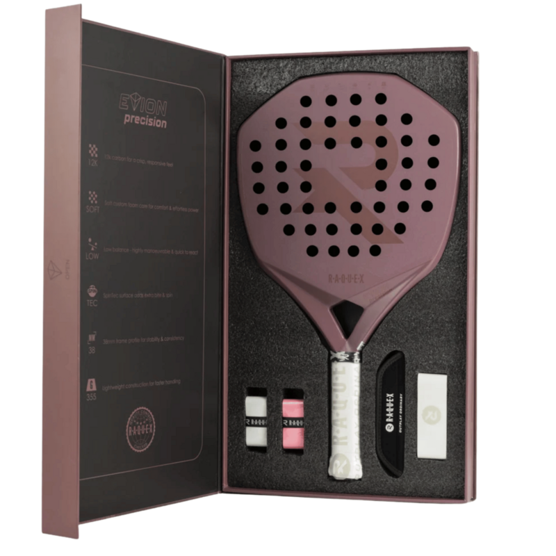 Raquex Evion Precision Padel Racket - Rose - main image