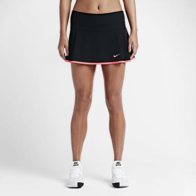 Nike Womens Premier Maria Skirt - Black/Hot Lava - main image