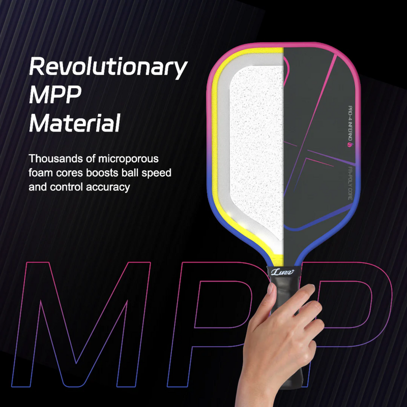 Luzz Pro 4 Inferno Pickleball Paddle - main image