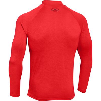 Under Armour Mens Tech 1/4 Zip Pullover - Red - main image