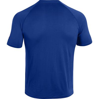 Under Armour Mens Superman Core Short Sleeve Tee - Blue/Red - main image
