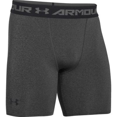 Under Armour Mens HeatGear Compression Short - Carbon Heather - main image
