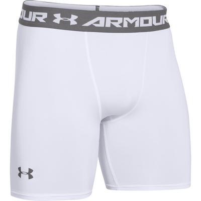 Under Armour Mens HeatGear Compression Short - White - main image