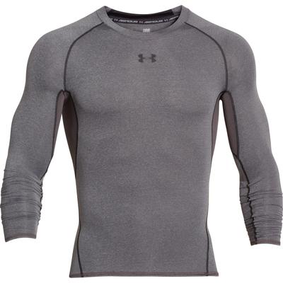 Under Armour Mens HeatGear Long Sleeve Compression Top - Grey - main image