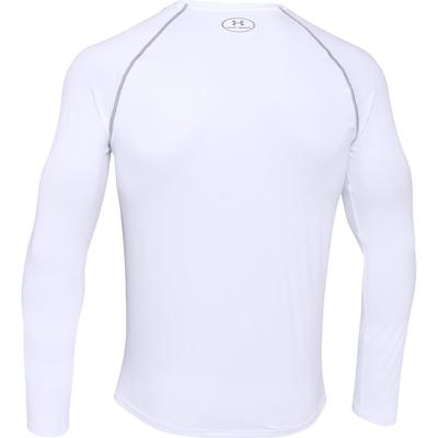 Under Armour Mens Tech Long Sleeve Tee - White - main image