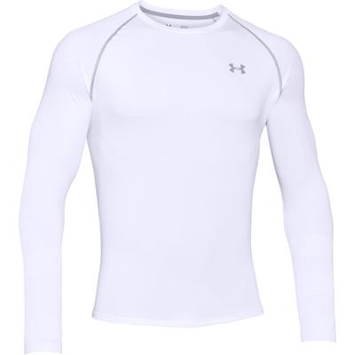 Under Armour Mens Tech Long Sleeve Tee - White - main image