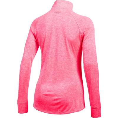 Under Armour Womens Tech 1/2 Zip Top - Pink Shock - main image