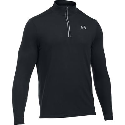 Under Armour Mens Streaker 1/4 Zip LS Top - Black - main image