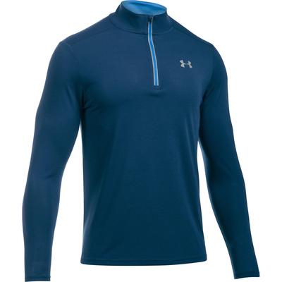 Under Armour Mens Streaker 1/4 Zip LS Top - Blackout Navy - main image