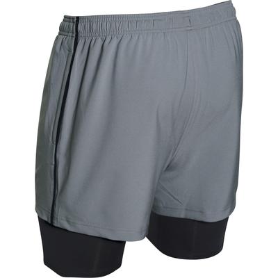 Under Armour Mens Mirage 2in1 Shorts - Steel Grey - main image