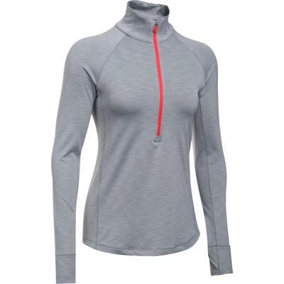 Under Armour Womens Armour 1/2 Zip Top - Grey - main image