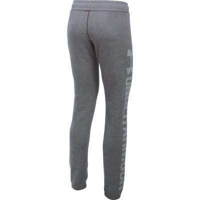 Under Armour Womens Favourite Fleece Pants - Carbon Heather Grey - main image