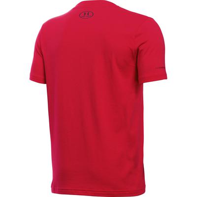 Under Armour Boys Sportstyle Logo T-Shirt - Red - main image