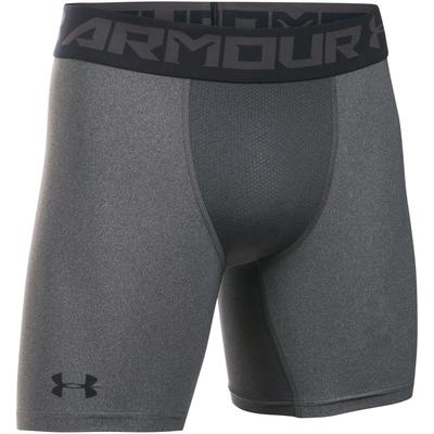 Under Armour Mens HeatGear 2.0 Compression Short - Carbon Heather - main image