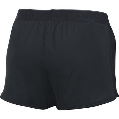 Under Armour Womens HeatGear 2 in 1 Shorts - Black - Tennisnuts.com