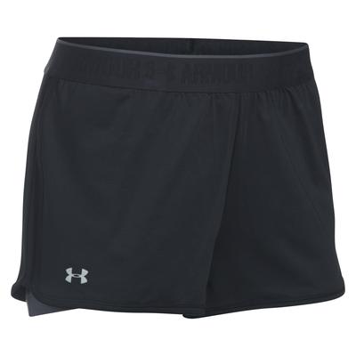 Under Armour Womens HeatGear 2 in 1 Shorts - Black - main image