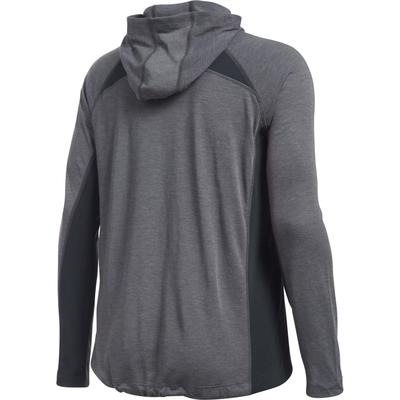 Under Armour Womens Threadborne Train Hoodie - Carbon Heather Grey - main image