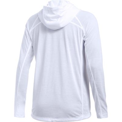Under Armour Womens Threadborne Train Hoodie - White - main image